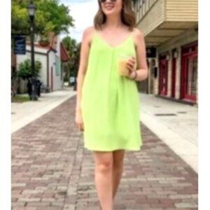 BAR III- WOMENS SPAGUETTI STRAPS RACEBACK V-NECK MIDI DRESS SIZE SMALL -NWT